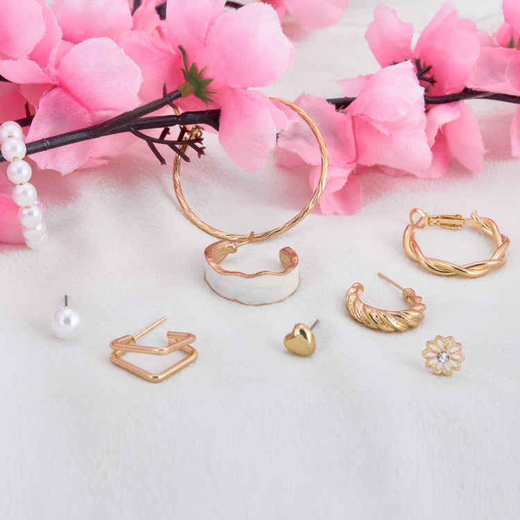 Boho Chic 9 Pair Earrings Set - DIPME