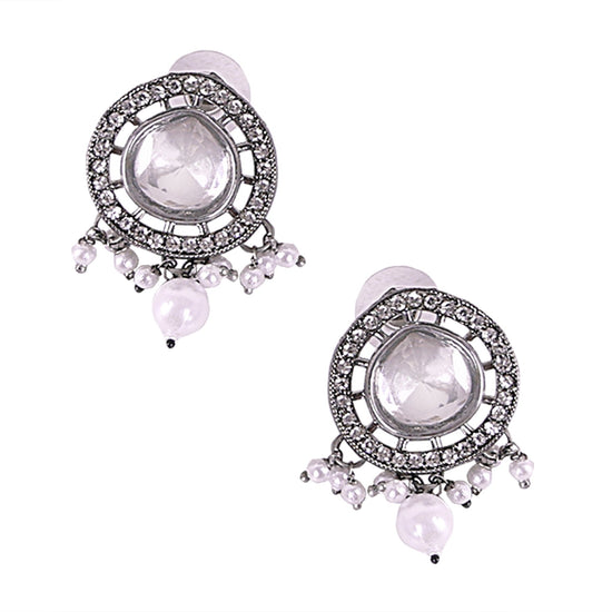 Charcoal Oxidized Choker Set - DIPME