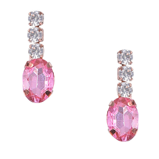 Crystal Drop Necklace Set - DIPME