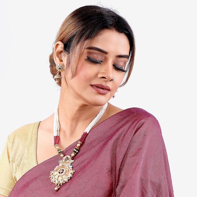 Enamel Carved Temple Set - DIPME