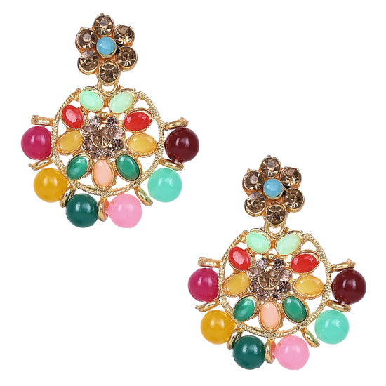 Floral Statement Choker Necklace - DIPME