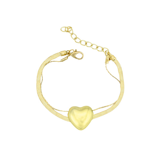 Star Heart Layer Bracelet Combo - DIPME