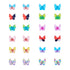 12 Pair Butterfly Earrings Set - DIPME