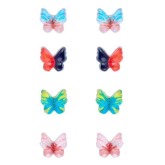 12 Pair Butterfly Earrings Set - DIPME