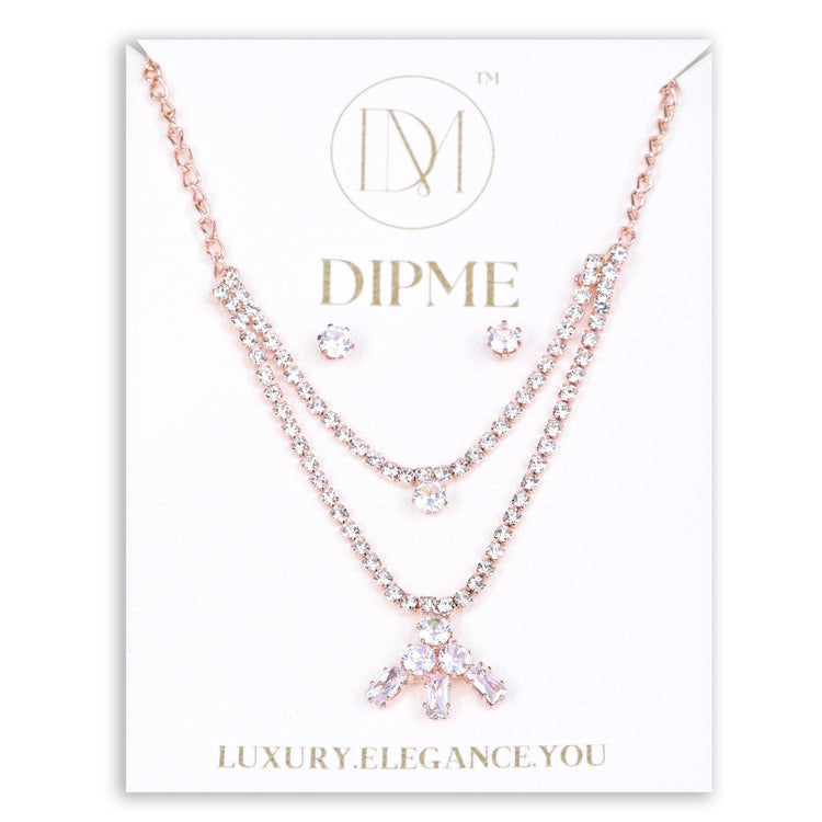 3 Pc Pendant Earring Set - DIPME