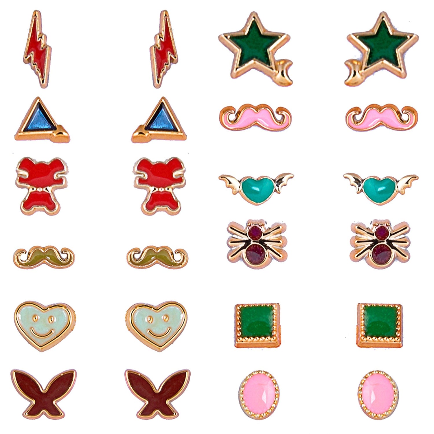 36 Pair Earrings Combo Set - DIPME
