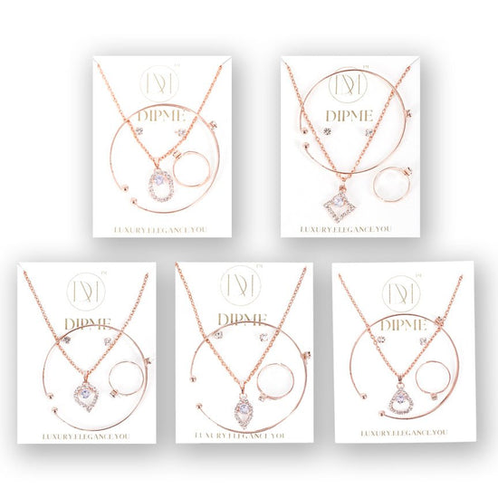 5 - in - 1 Rosegold Gift Set - DIPME