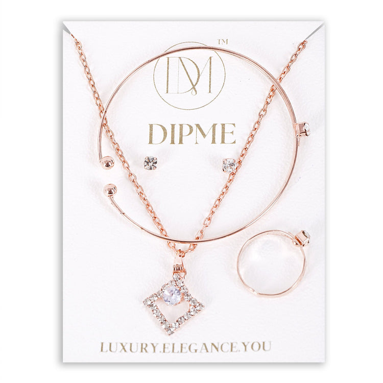 5 - in - 1 Rosegold Gift Set - DIPME