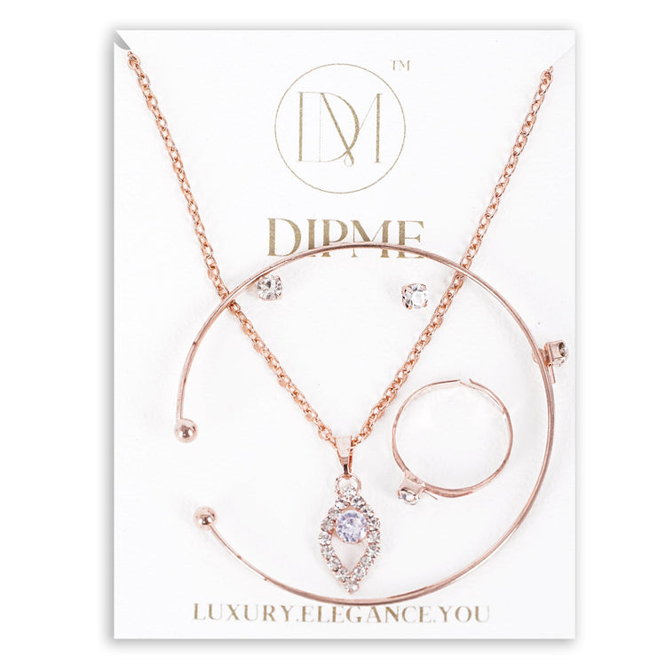 5 - in - 1 Rosegold Gift Set - DIPME