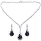 Elegant Teardrop Necklace Set
