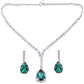 Elegant Teardrop Necklace Set