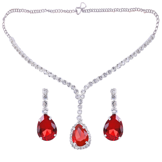 Elegant Teardrop Necklace Set
