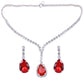 Elegant Teardrop Necklace Set