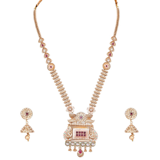 Antique Kundan Temple Set - DIPME