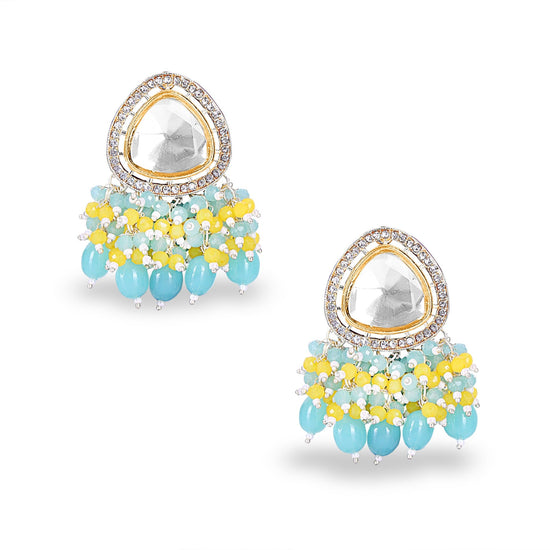 Beaded Stud Earrings - DIPME