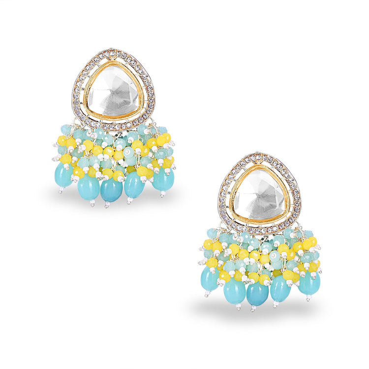 Beaded Stud Earrings - DIPME