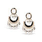 Black Onyx Kundan Long Set - DIPME