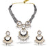 Black Onyx Kundan Long Set - DIPME