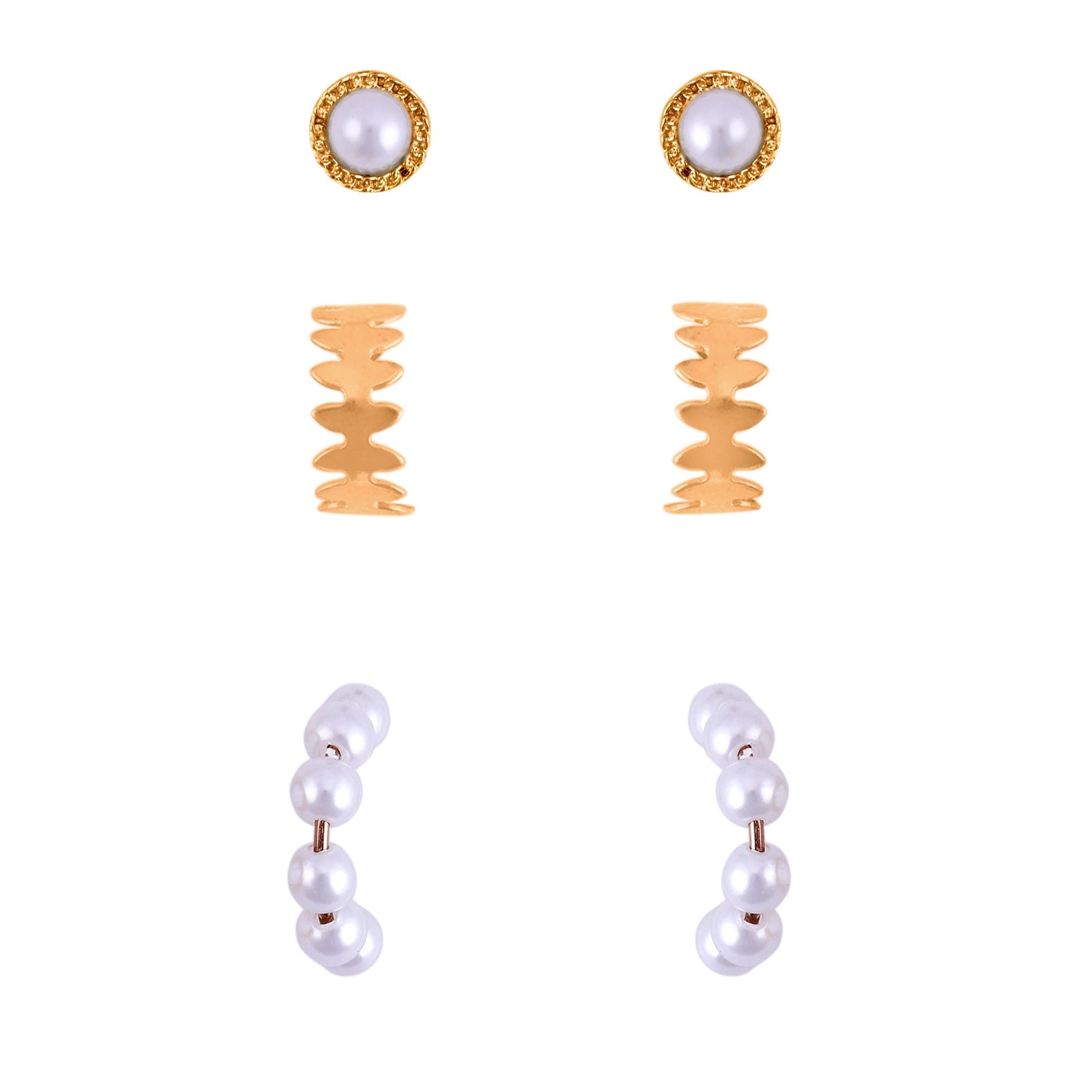 Boho Vibes 9 Pair Earrings Combo - DIPME