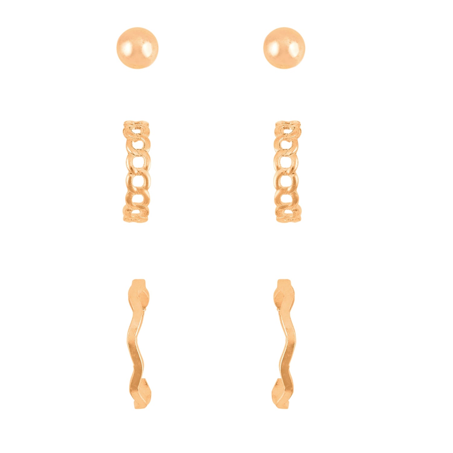 Boho Vibes 9 Pair Earrings Combo - DIPME