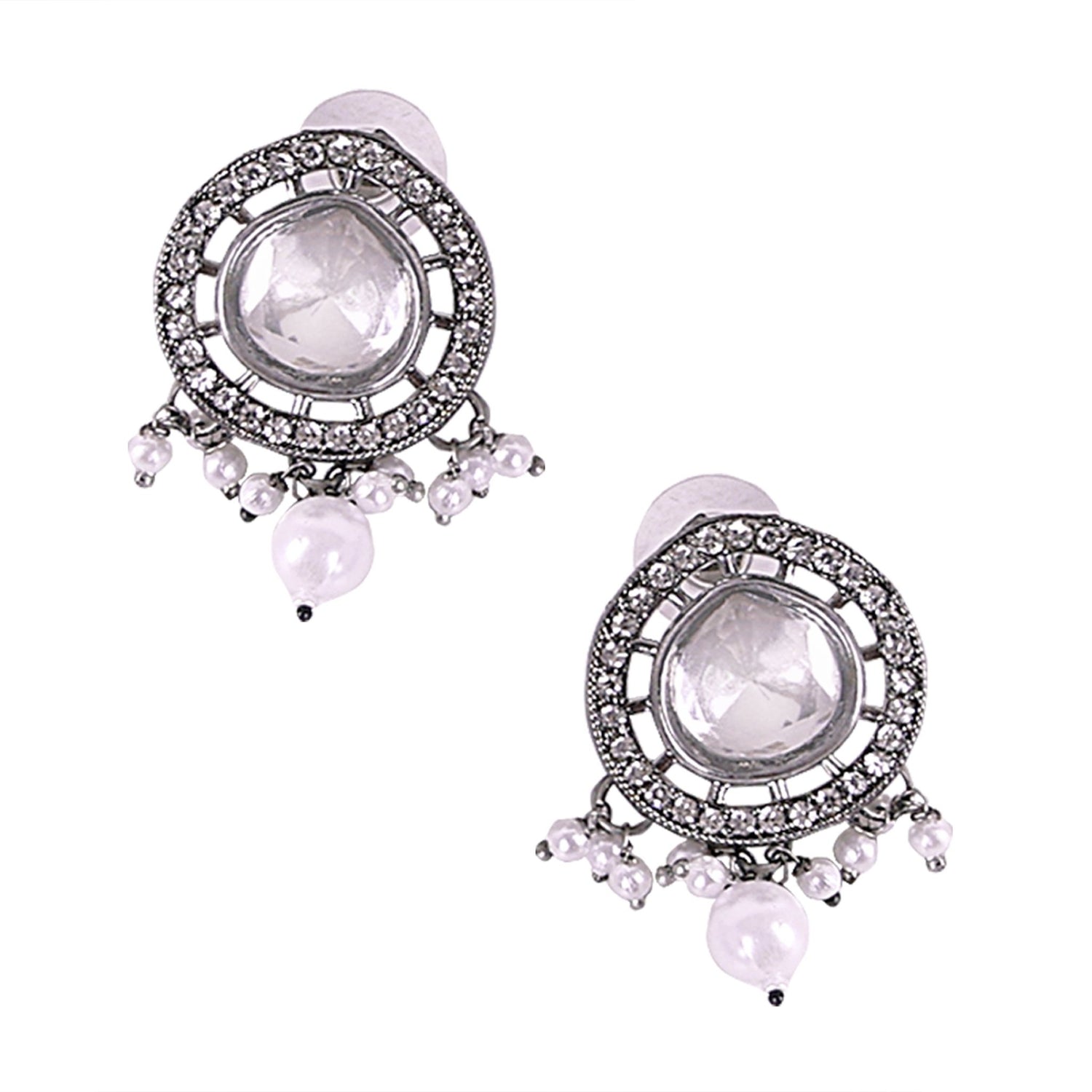 Charcoal Oxidized Choker Set - DIPME