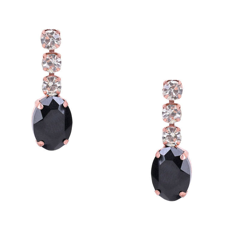 Crystal Drop Necklace Set - DIPME