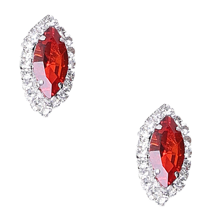 Crystal Leaf Necklace Set - DIPME