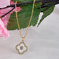 Diamond Clover Pendant Necklace - DIPME