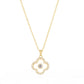 Diamond Clover Pendant Necklace - DIPME