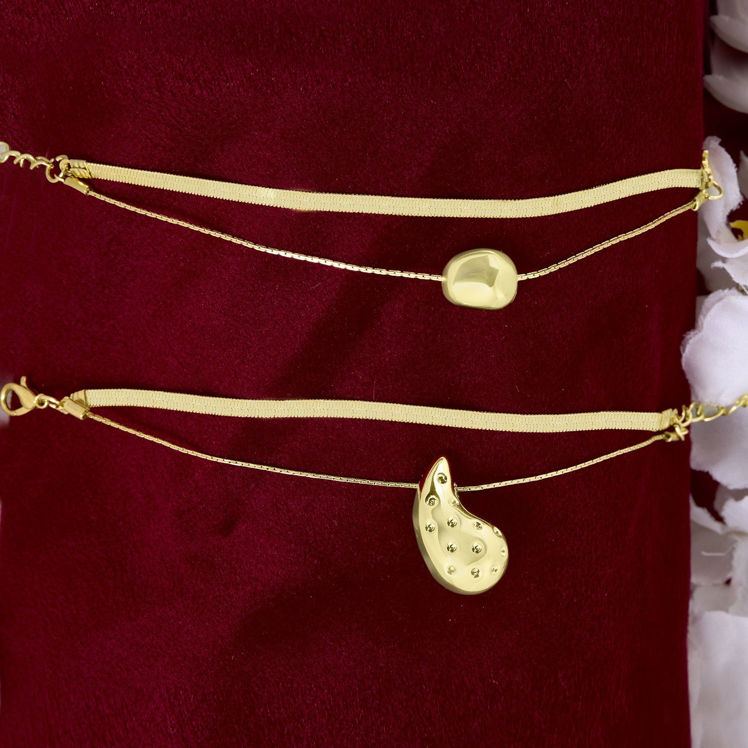 Double Heart Bracelet Combo - DIPME