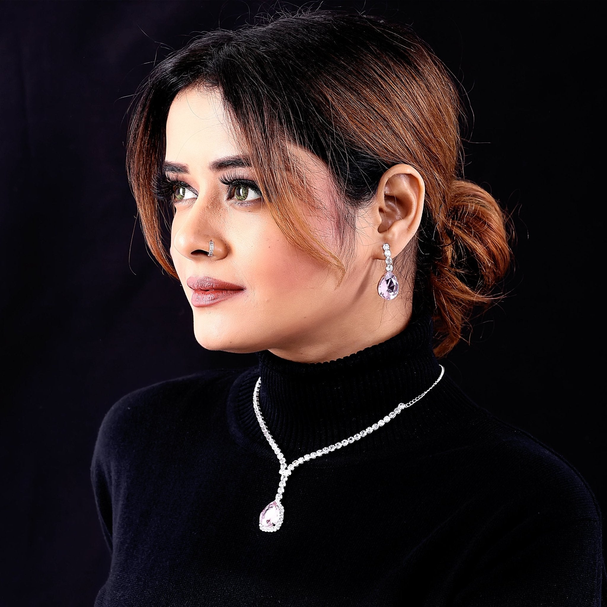 Elegant Teardrop Necklace Set - DIPME