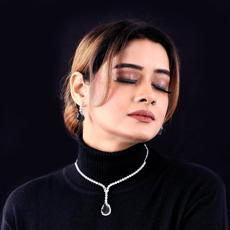Elegant Teardrop Necklace Set - DIPME
