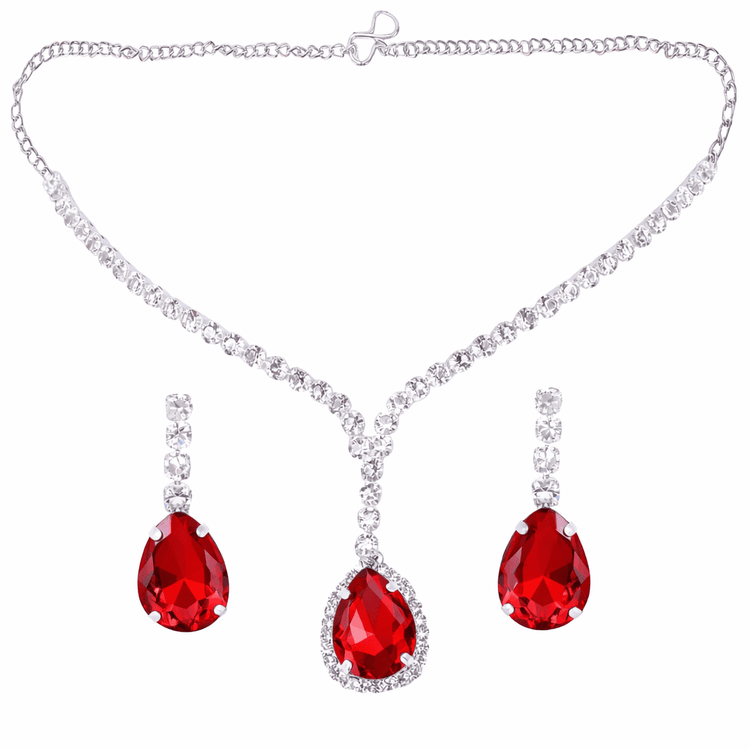 Elegant Teardrop Necklace Set - DIPME