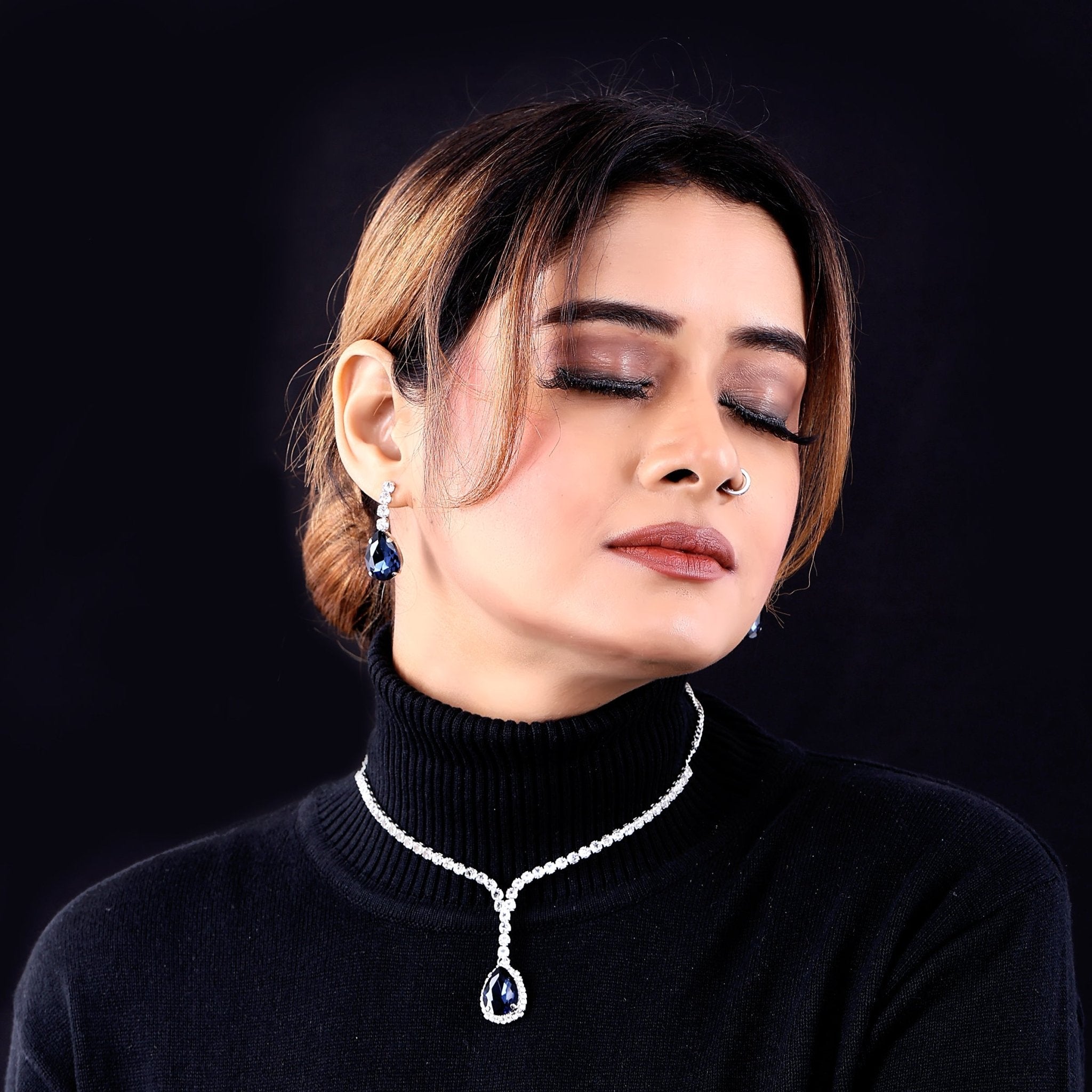 Elegant Teardrop Necklace Set - DIPME