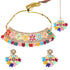 Floral Bead Choker Set - DIPME