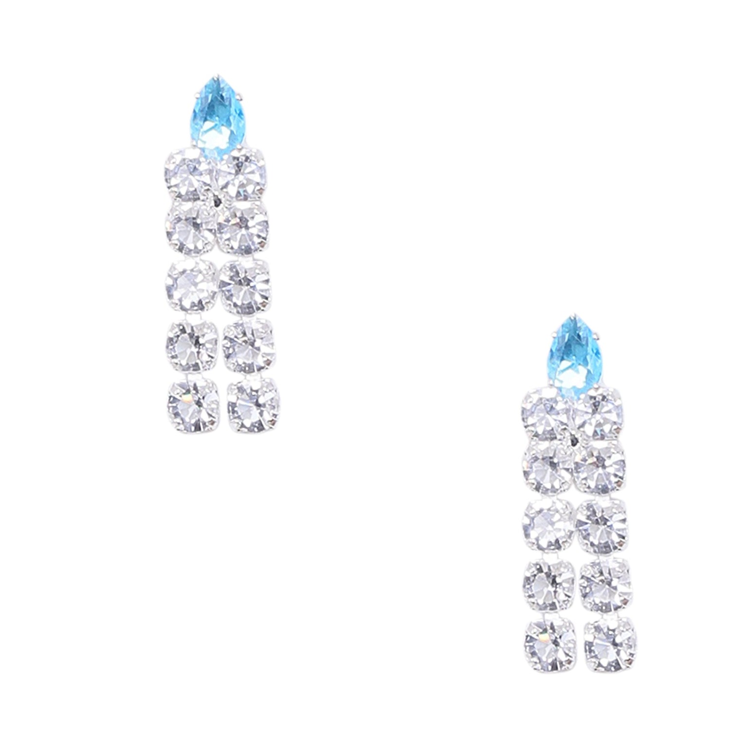 Floral Drop Necklace Set - DIPME