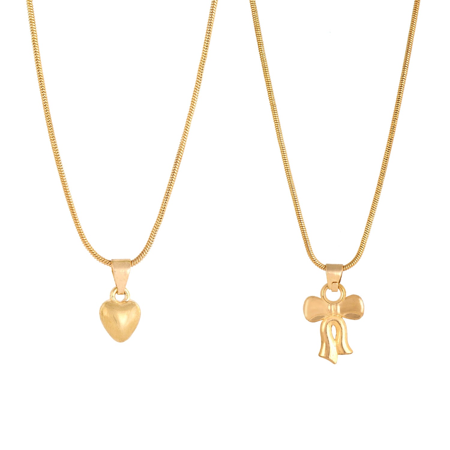 Gold Chain Pendant Combo - DIPME