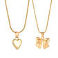 Gold Chain Pendant Combo - DIPME