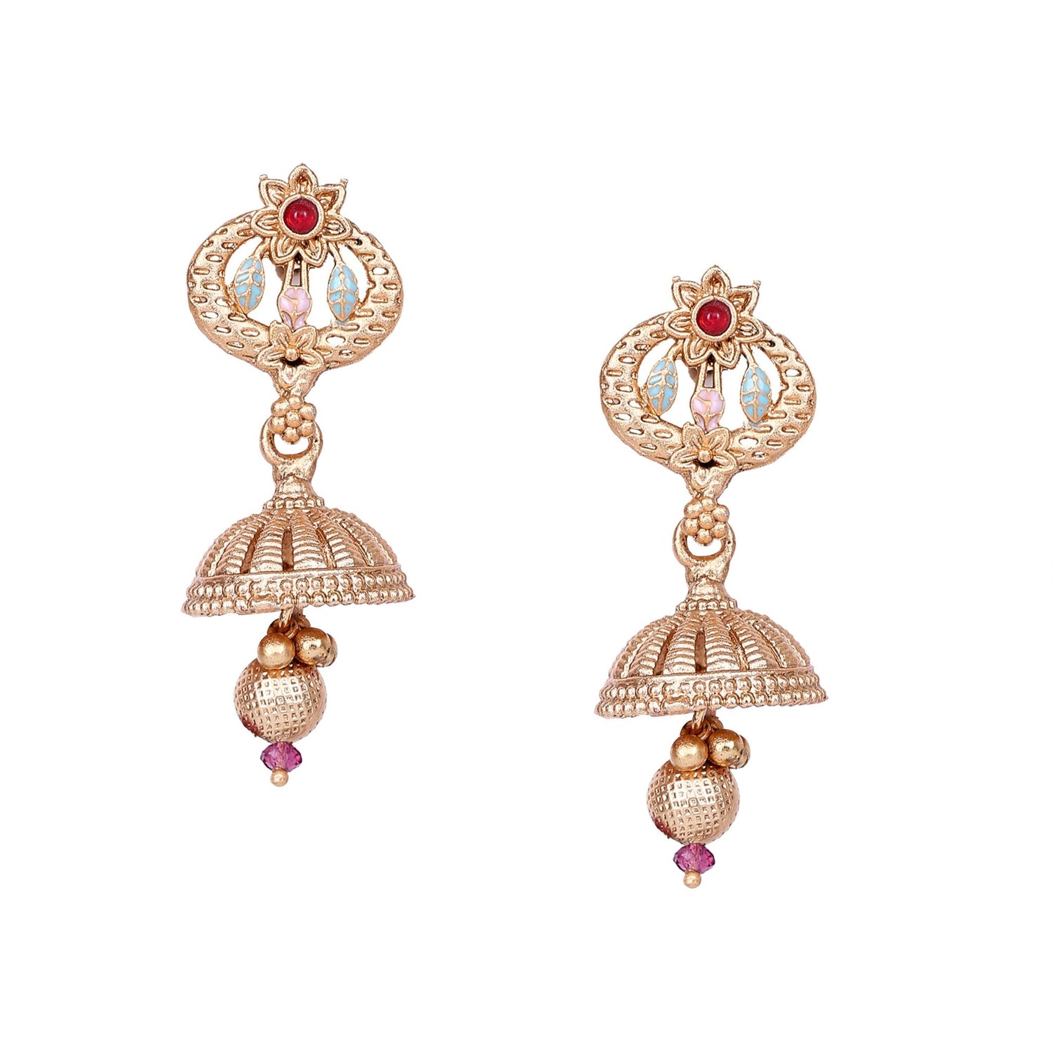 Gold Enamel Temple Set - DIPME