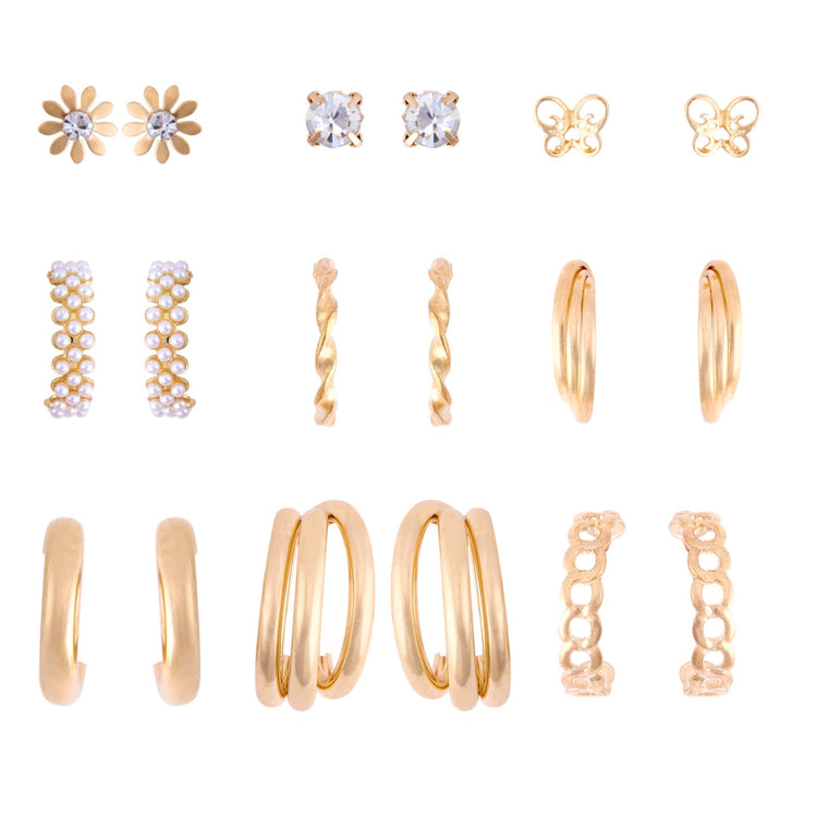 Korean Style 9 Pair Combo Set - DIPME