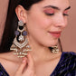Kundan Chandbali Earrings - DIPME