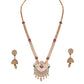 Kundan Temple Necklace Set - DIPME