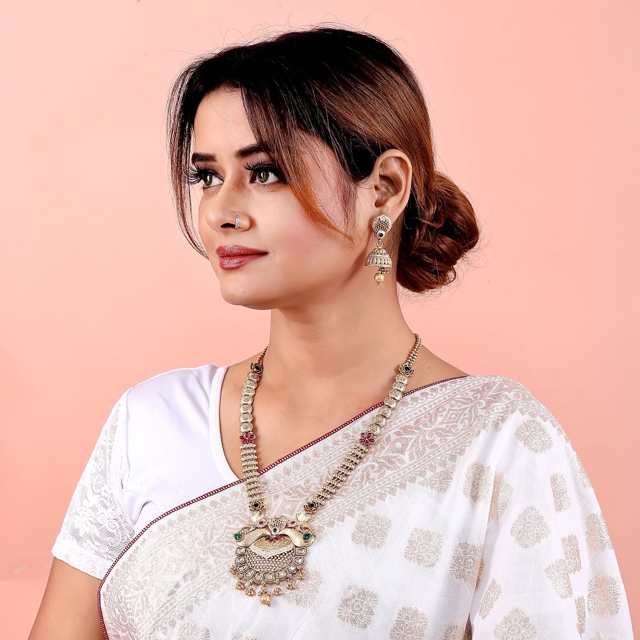 Laxmi Temple Jewellery Set - DIPME