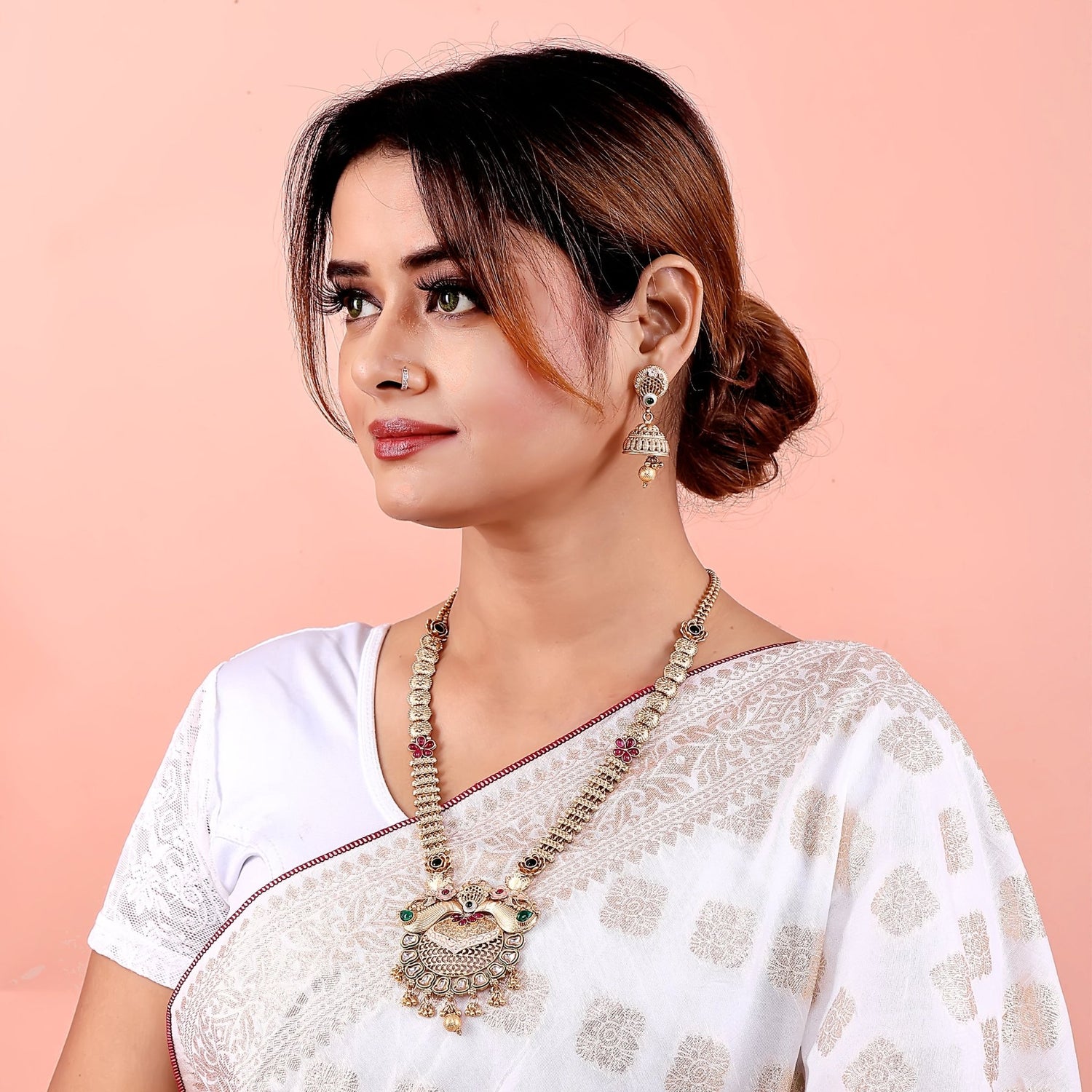 Laxmi Temple Jewellery Set - DIPME