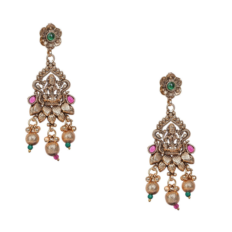 Laxmi Temple Jewellery Set - DIPME