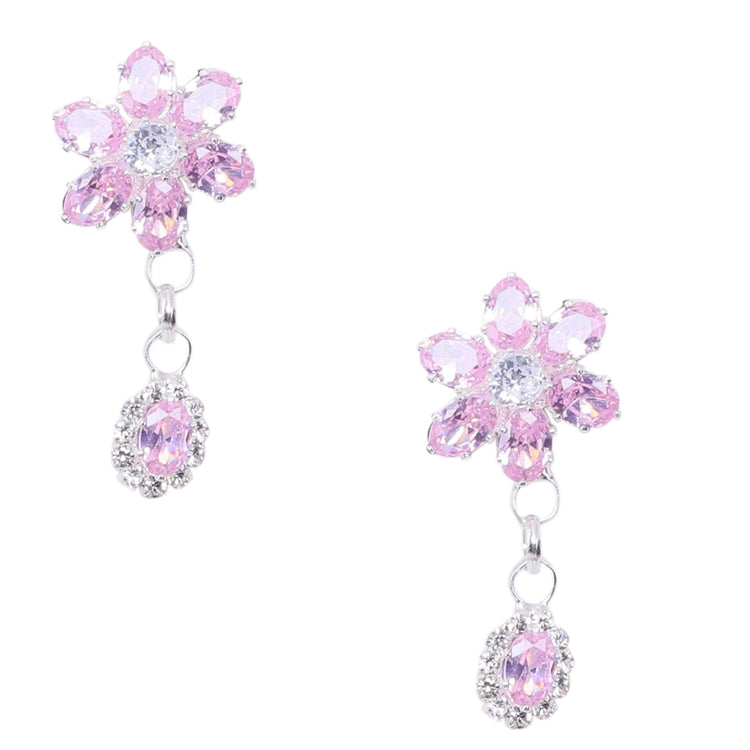 Layered Floral Necklace Set - DIPME