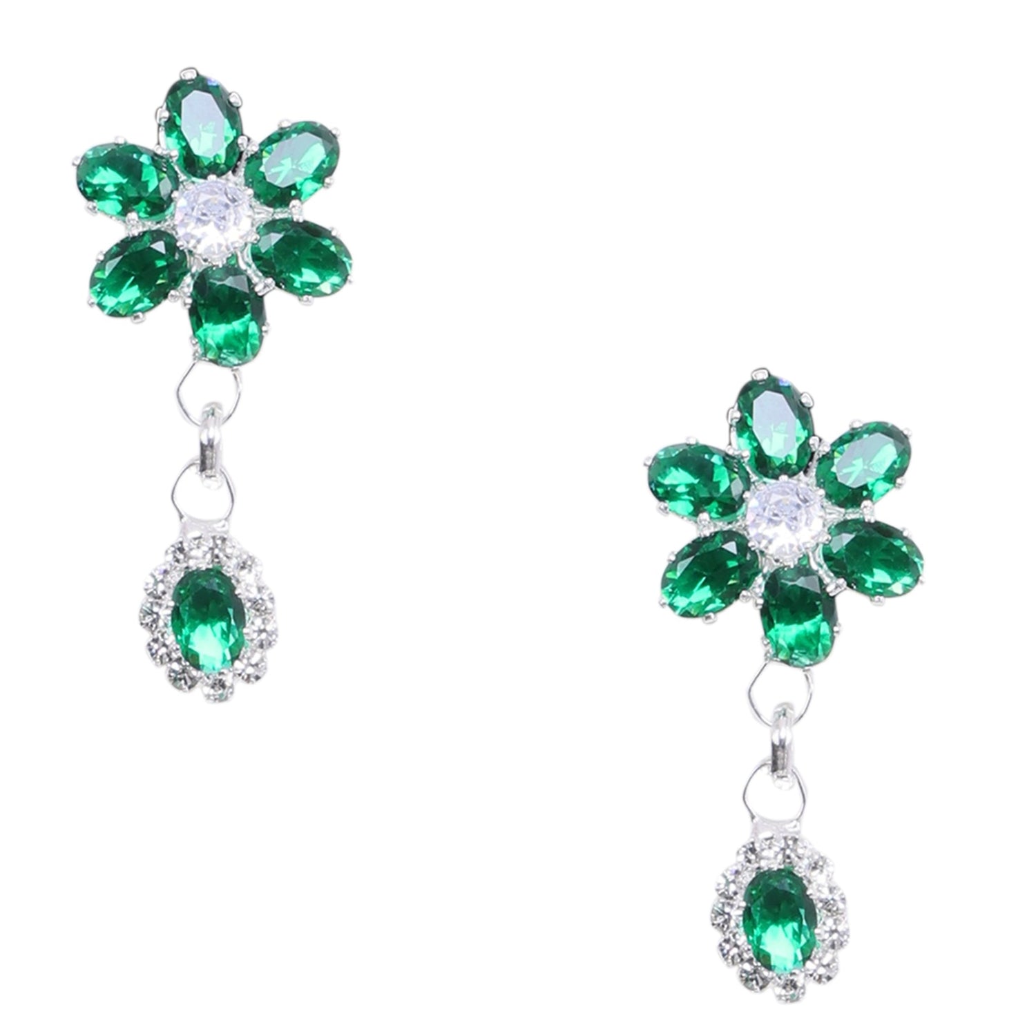 Layered Floral Necklace Set - DIPME