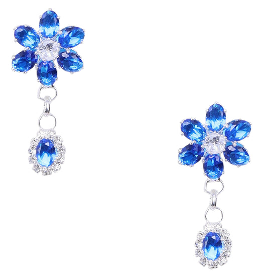 Layered Floral Necklace Set - DIPME