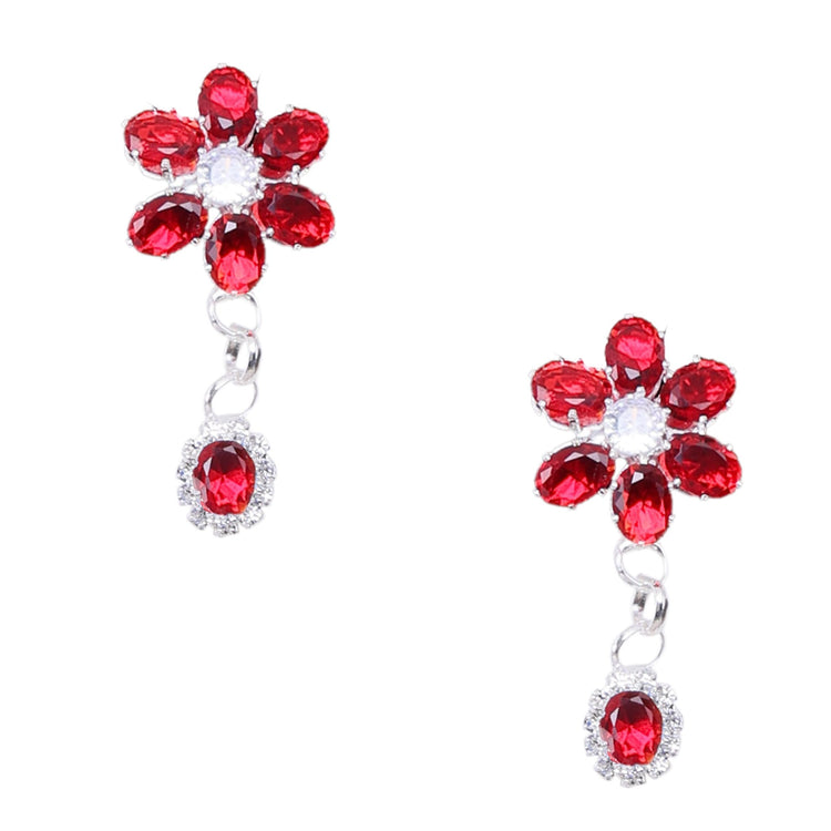 Layered Floral Necklace Set - DIPME