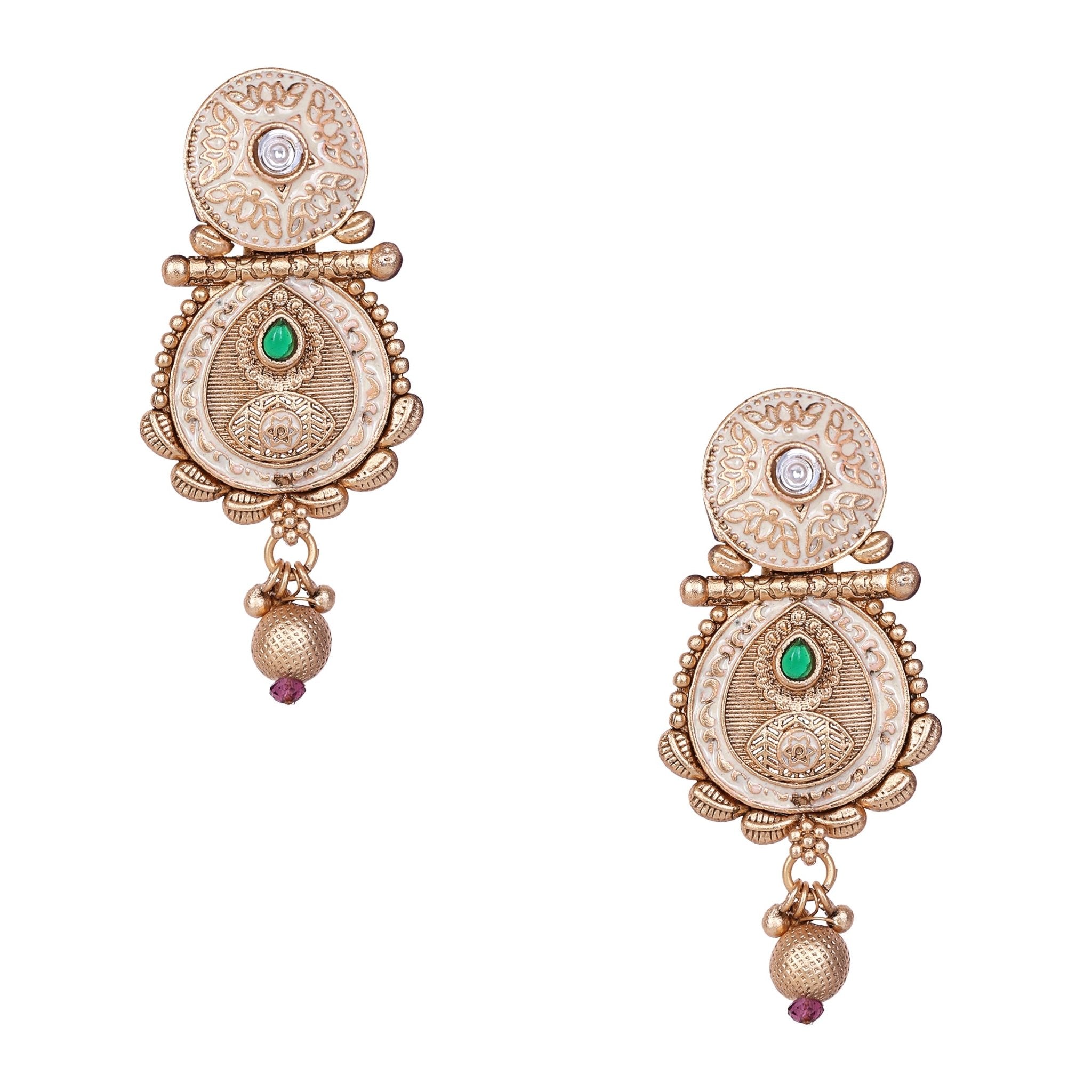 Luxury Meenakari Temple Set - DIPME
